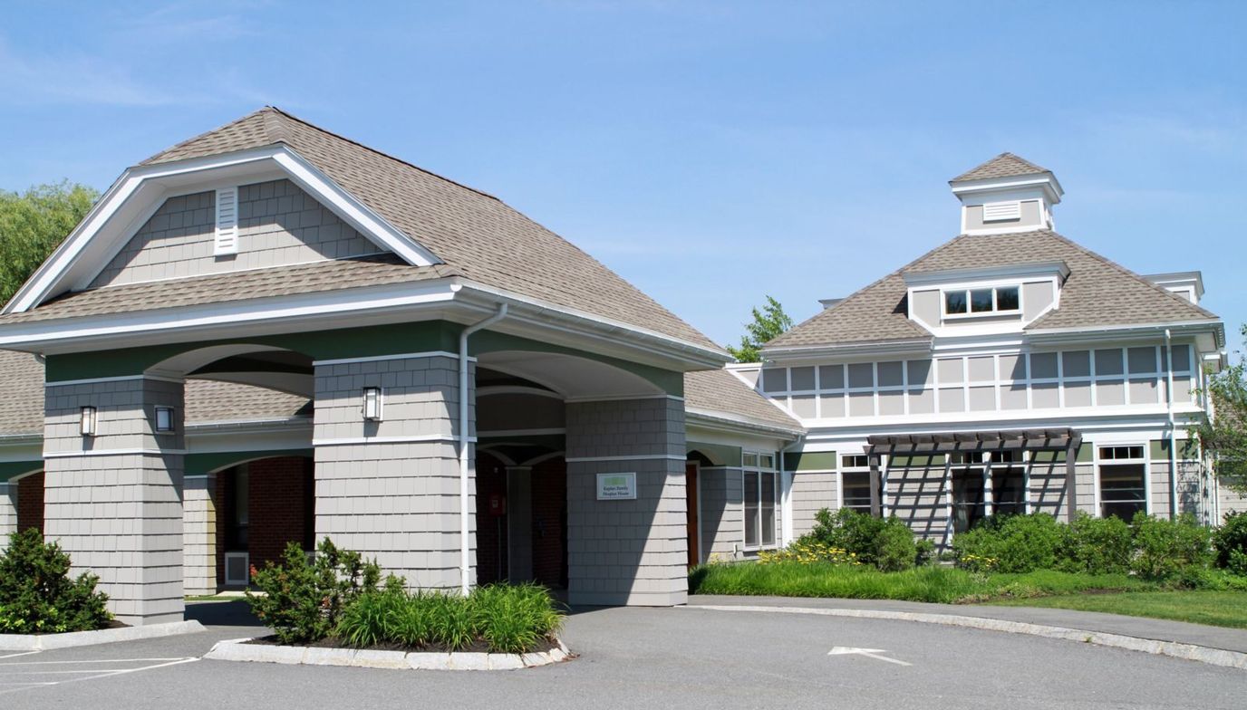 Exterior view of Kaplan Family Hospice House