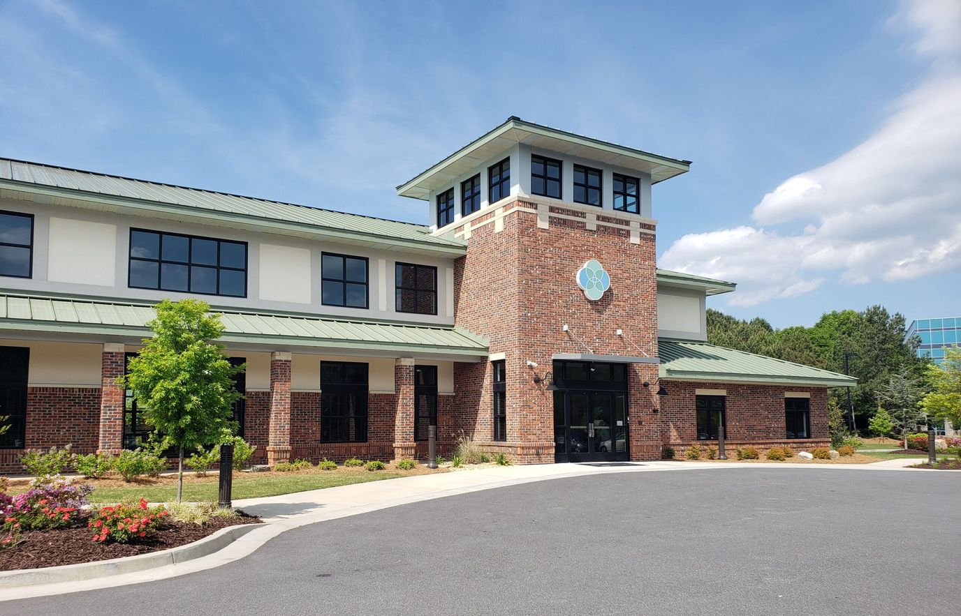 Exterior view of The Memory Center facility