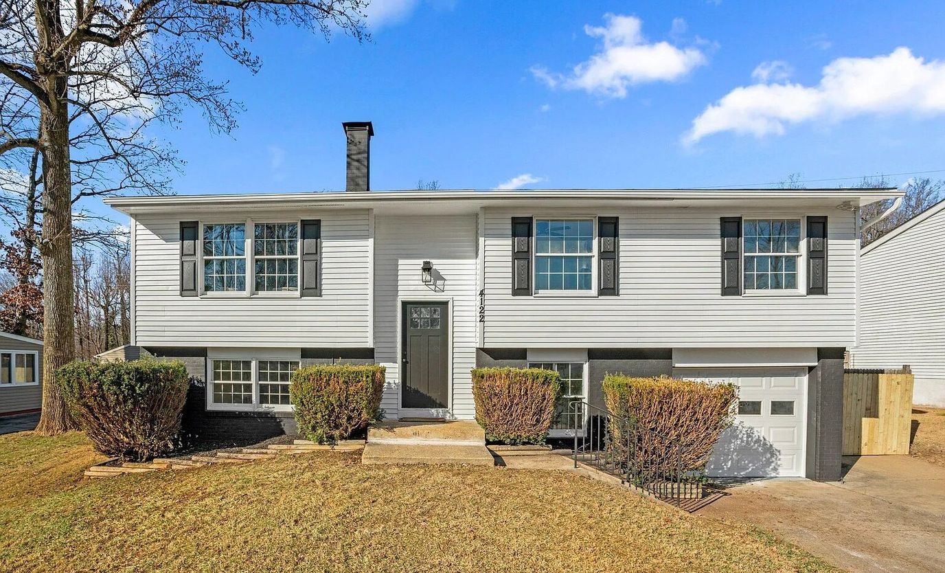 Exterior view of a single-family home