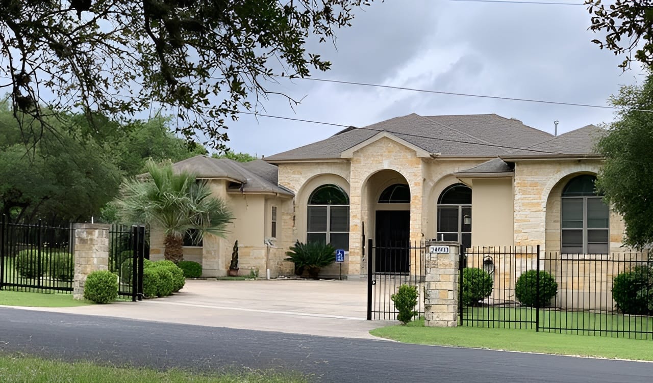 Front exterior of Blossom Care Assisted Living facility