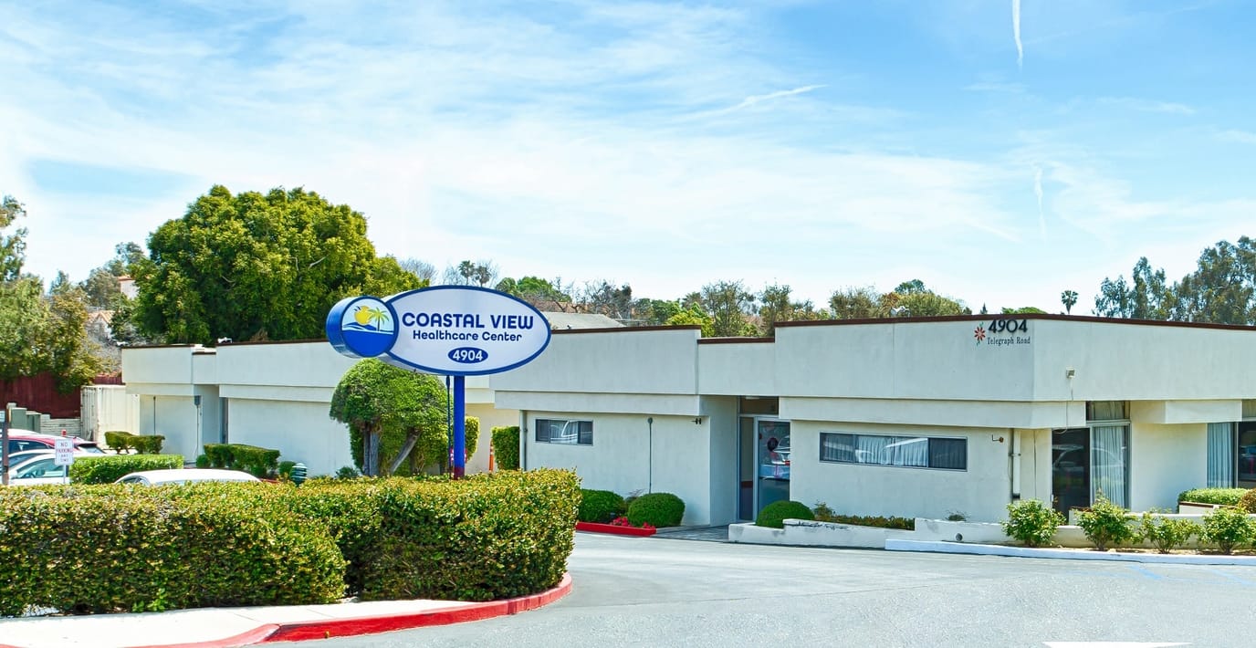 Exterior view of Coastal View Healthcare Center