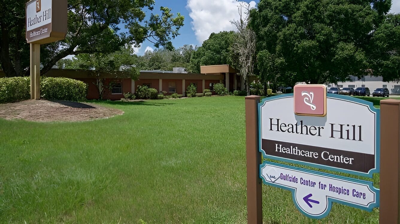 Exterior view of Gulfside Center for Hospice Care building