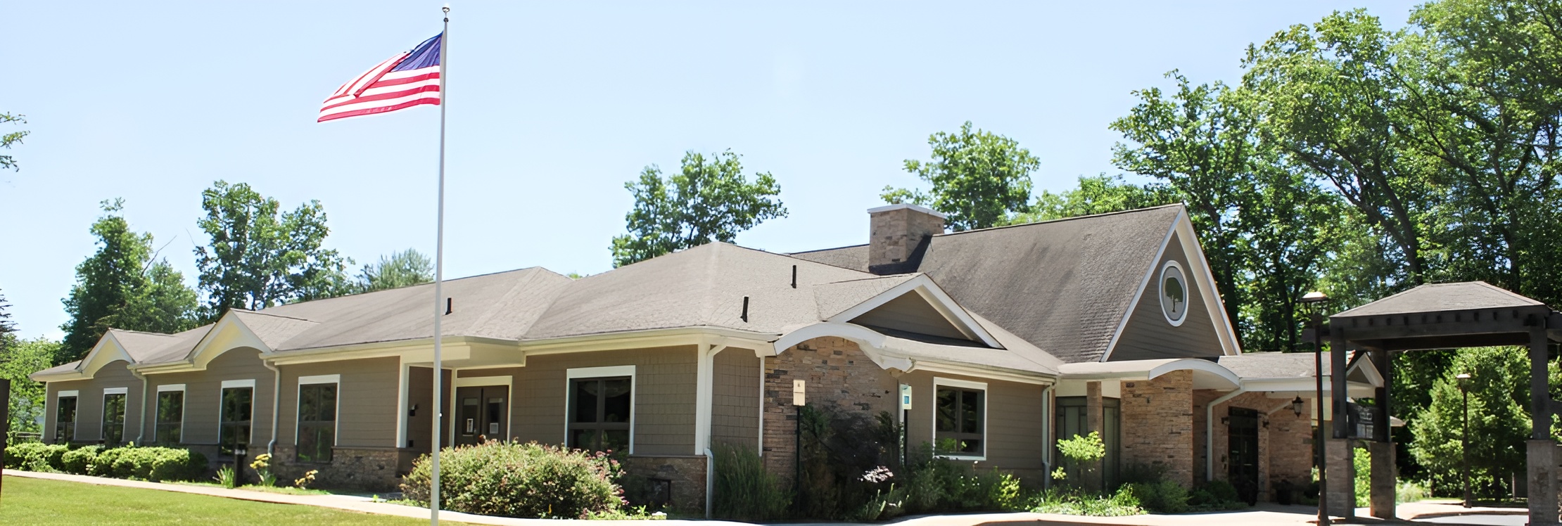 Exterior view of Joe Raso Hospice Residence