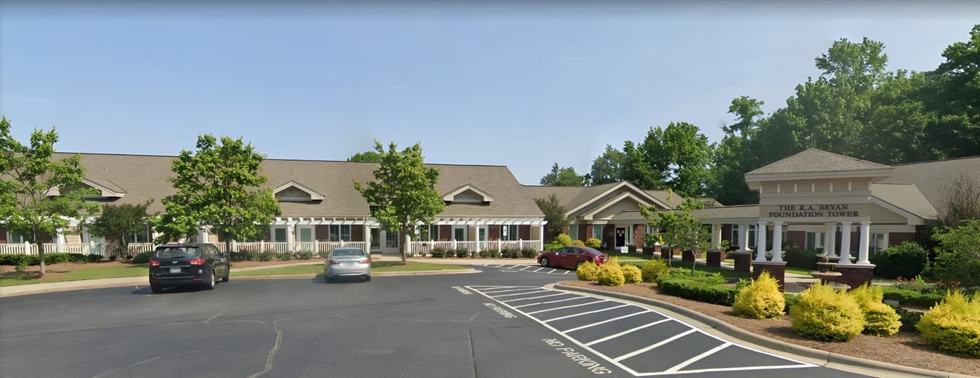Exterior view of the Kitty Askins Hospice Center