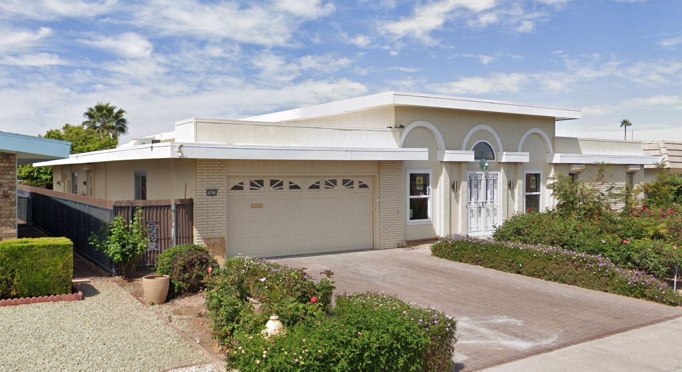 Exterior view of Meadow Assisted Living Care building