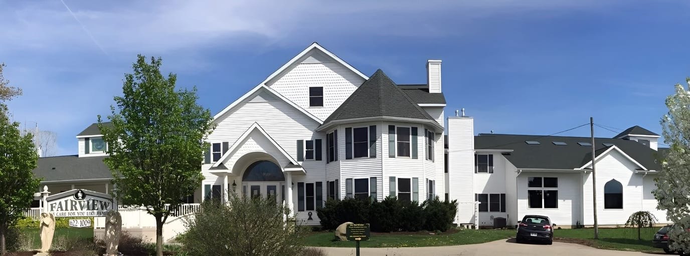 Exterior view of Fairview Adult Foster Care building