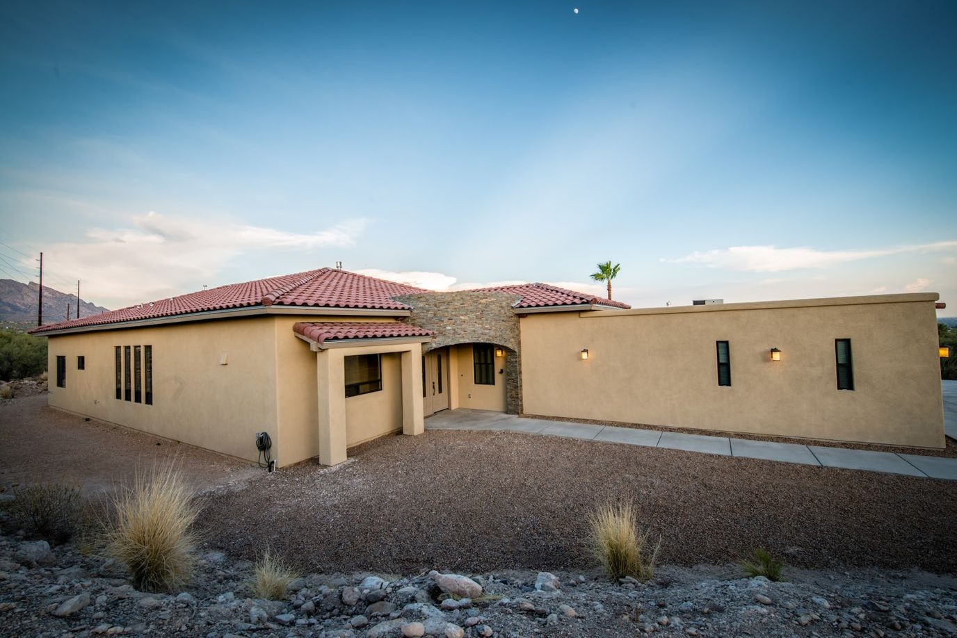 Exterior view of a modern assisted living facility