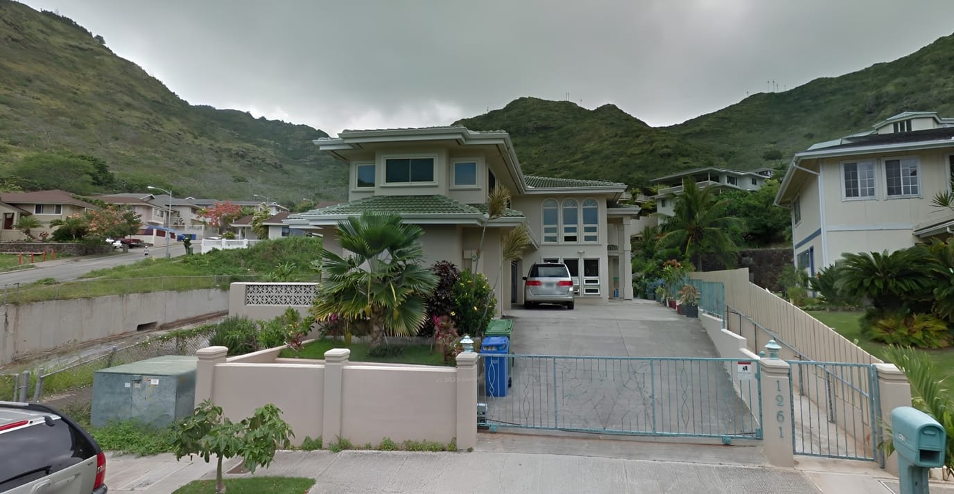 Exterior view of a senior care facility building