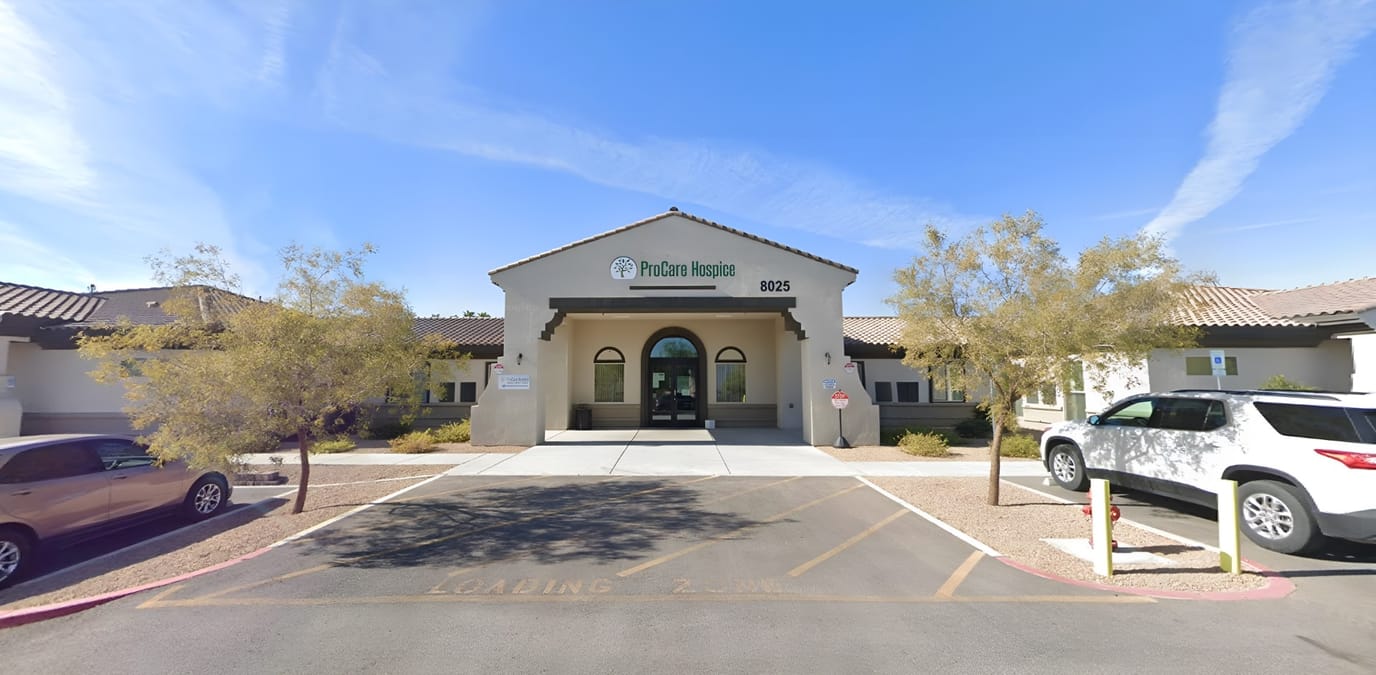 Exterior view of ProCare Hospice of Nevada facility