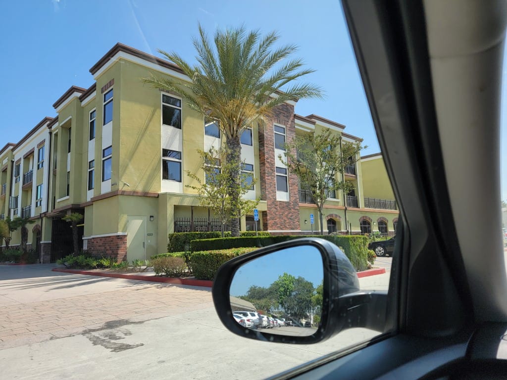 Exterior view of Ramona Park Senior Apartments