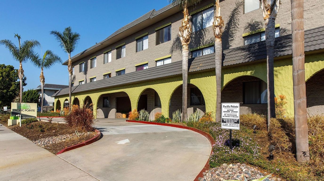Exterior view of Pacific Pointe Independent Living