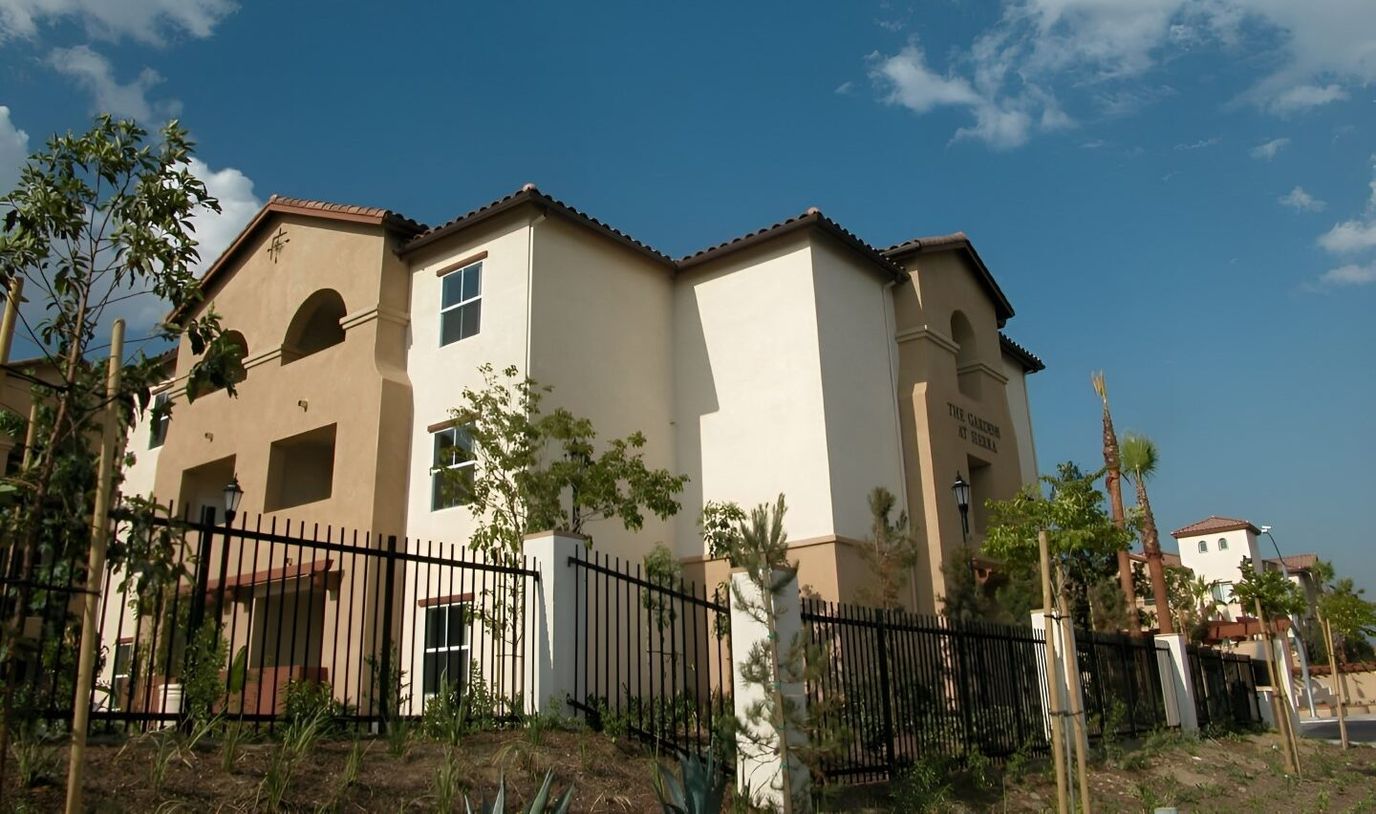 Exterior view of the Gardens at Sierra facility