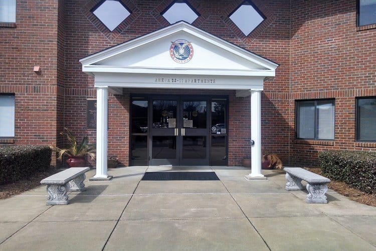 Entrance of AHEPA 23 II Senior Apartments