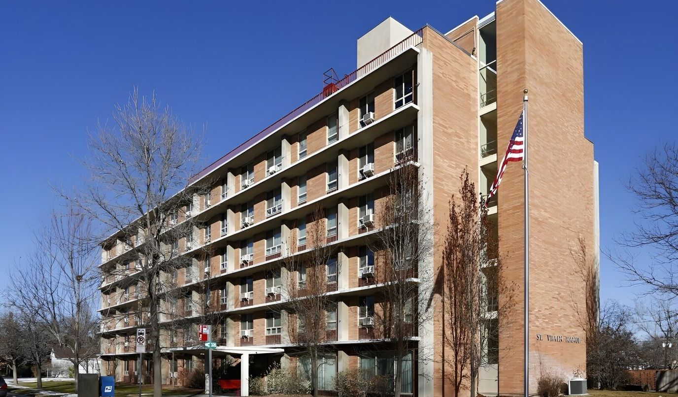 Exterior view of St Vrain Manor nursing home
