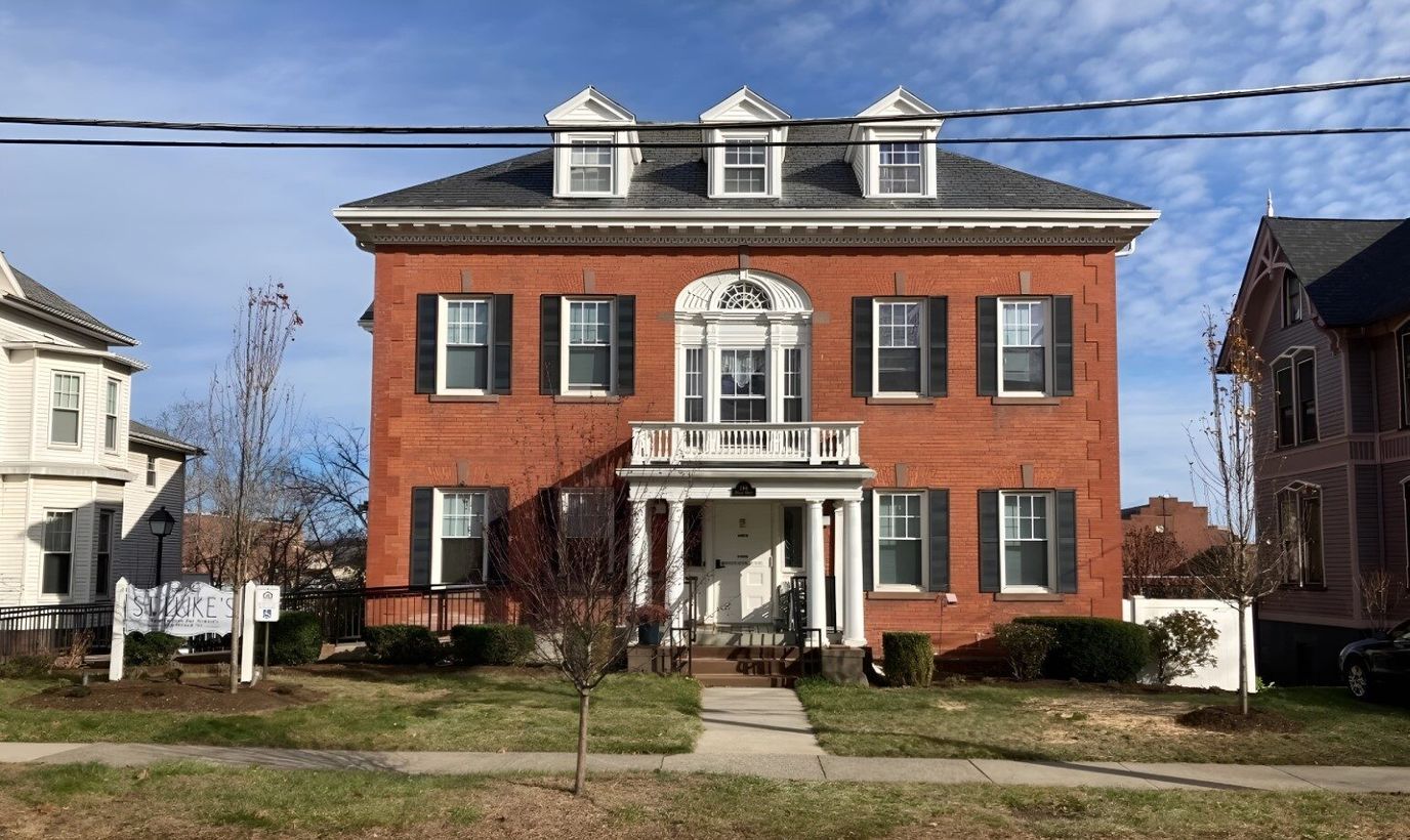 Exterior view of Saint Luke's Senior Housing facility