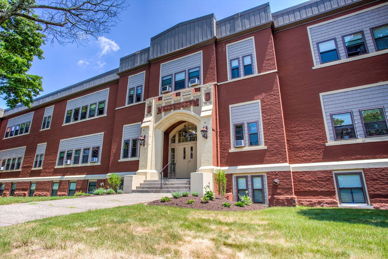 Exterior view of Nathan Hale Apartments