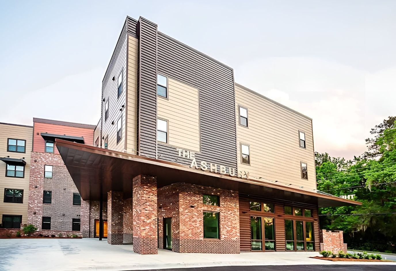 Exterior view of The Ashbury facility