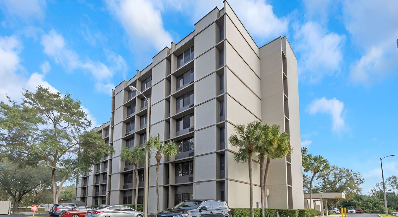 Exterior view of Mary Walker Senior Apartments building