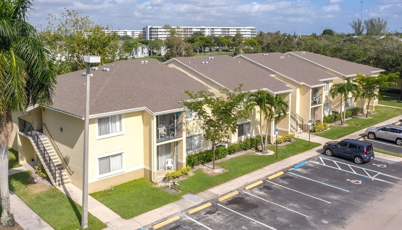 Building exterior view of a senior living facility