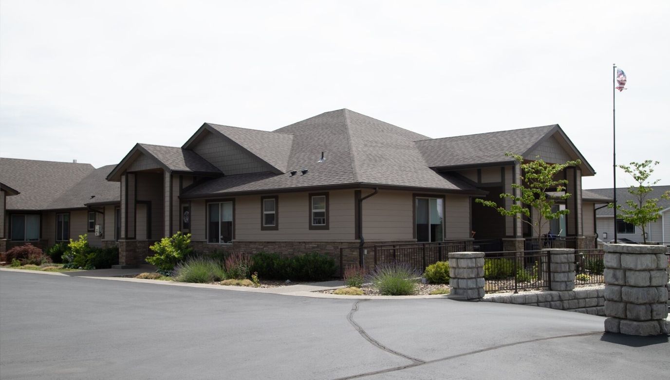 Exterior view of Providence Senior Home building