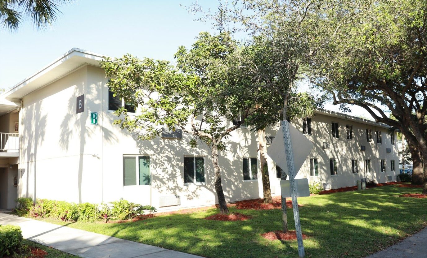 Exterior view of St. Elizabeth Gardens building