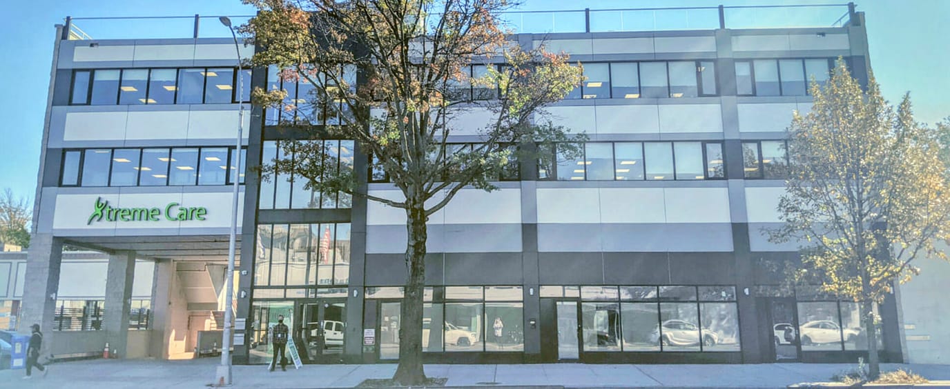 Exterior view of X-Treme Care facility