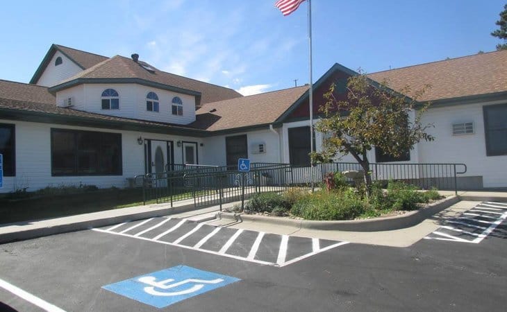 Front exterior view of Victorian Assisted Living facility