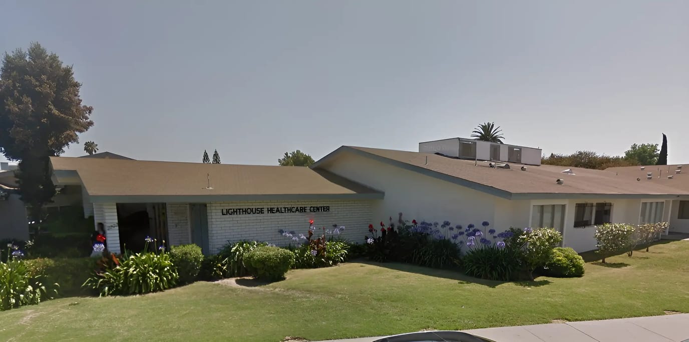 Exterior view of Lighthouse Healthcare Center building