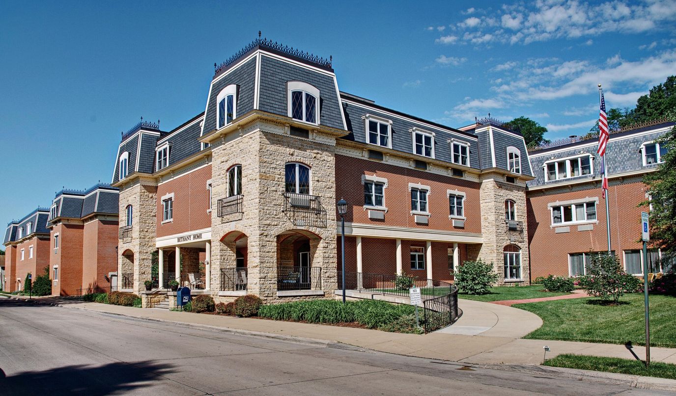 Exterior view of Bethany Home Retirement Center