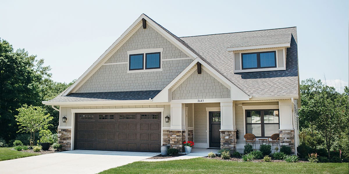 Exterior view of a senior living facility