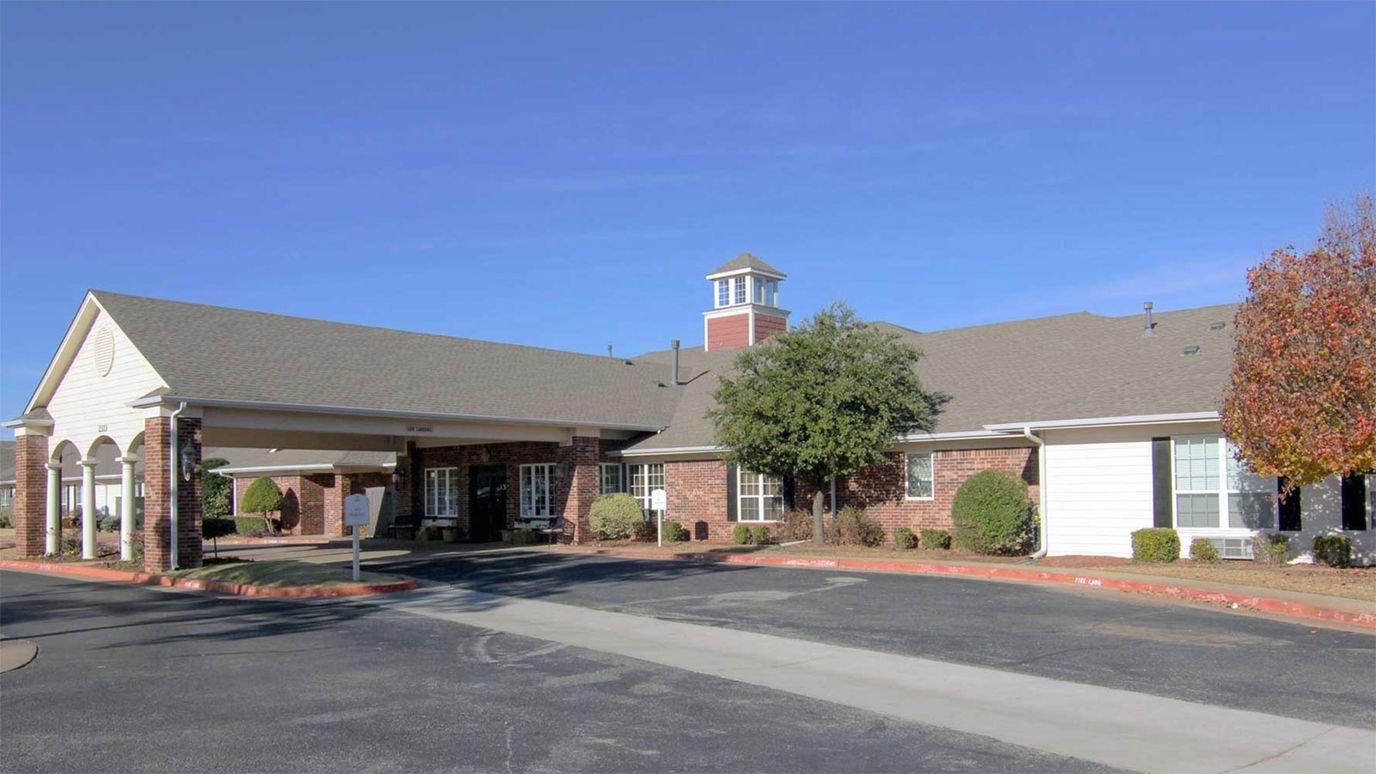 Exterior view of Radiance Senior Living at The Village