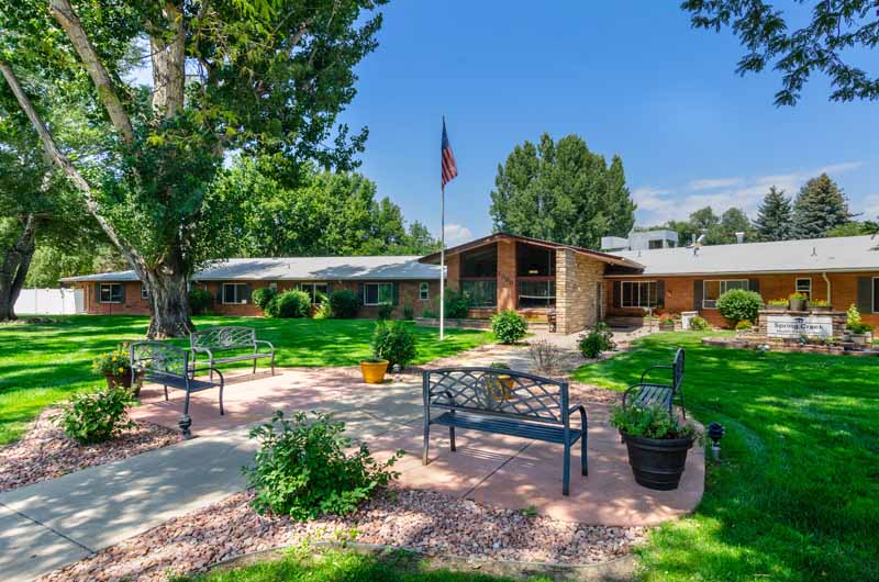 Exterior view of Creekside Village Health and Rehabilitation Center