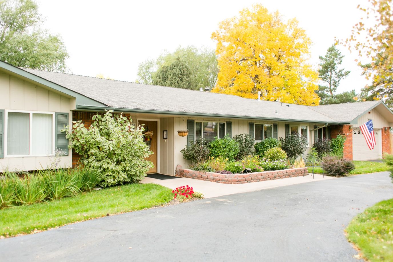Front entrance of the Terry Lake Assisted Living facility