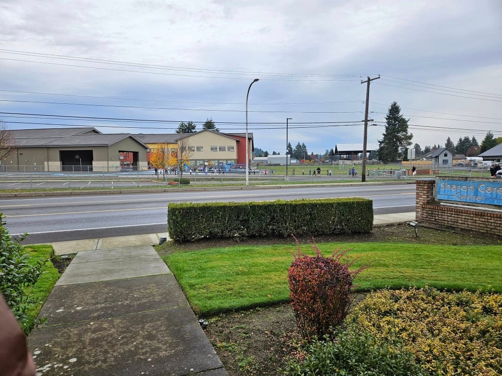 View of Sharon Care Center from the street