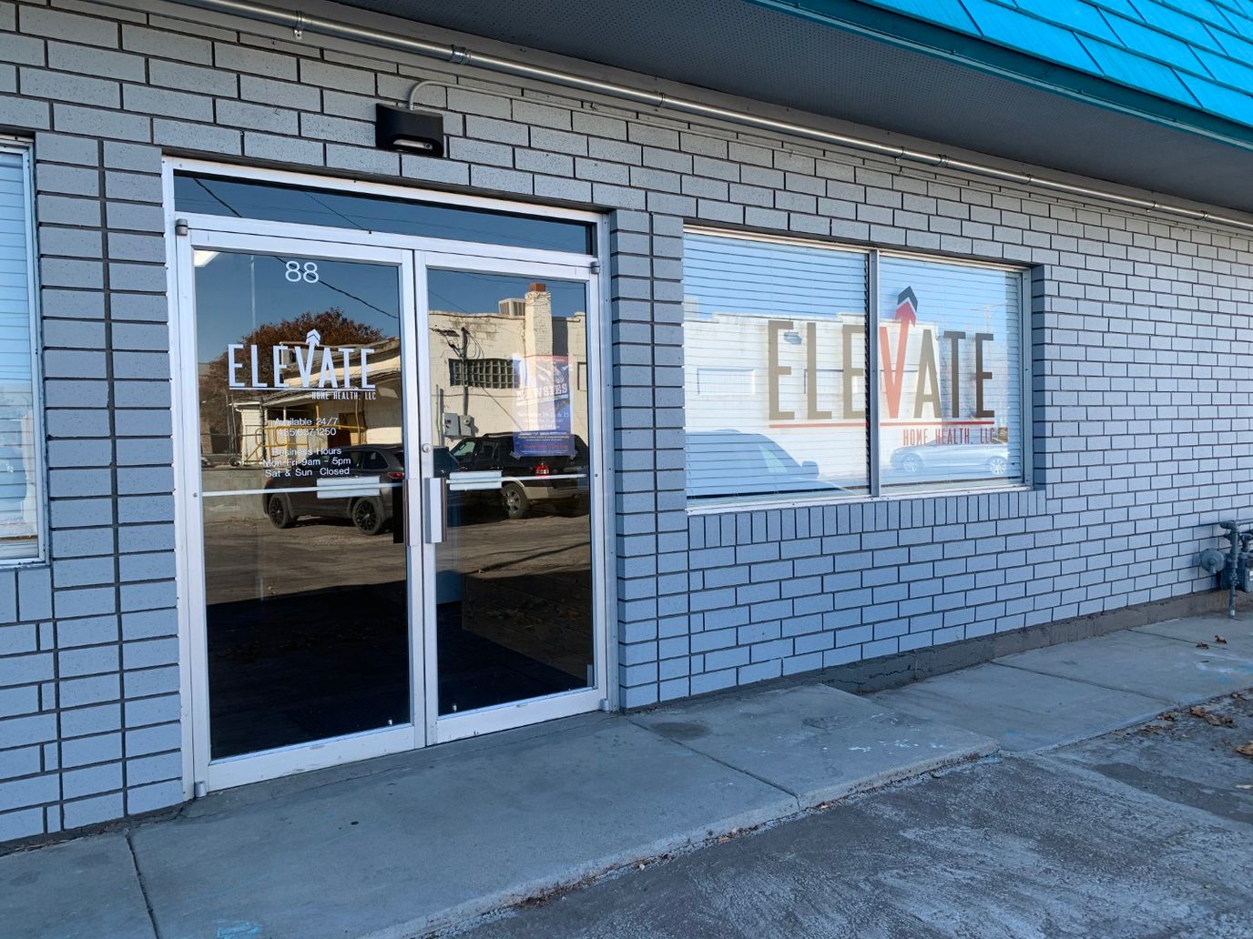 Entrance of Elevate Home Health & Hospice facility