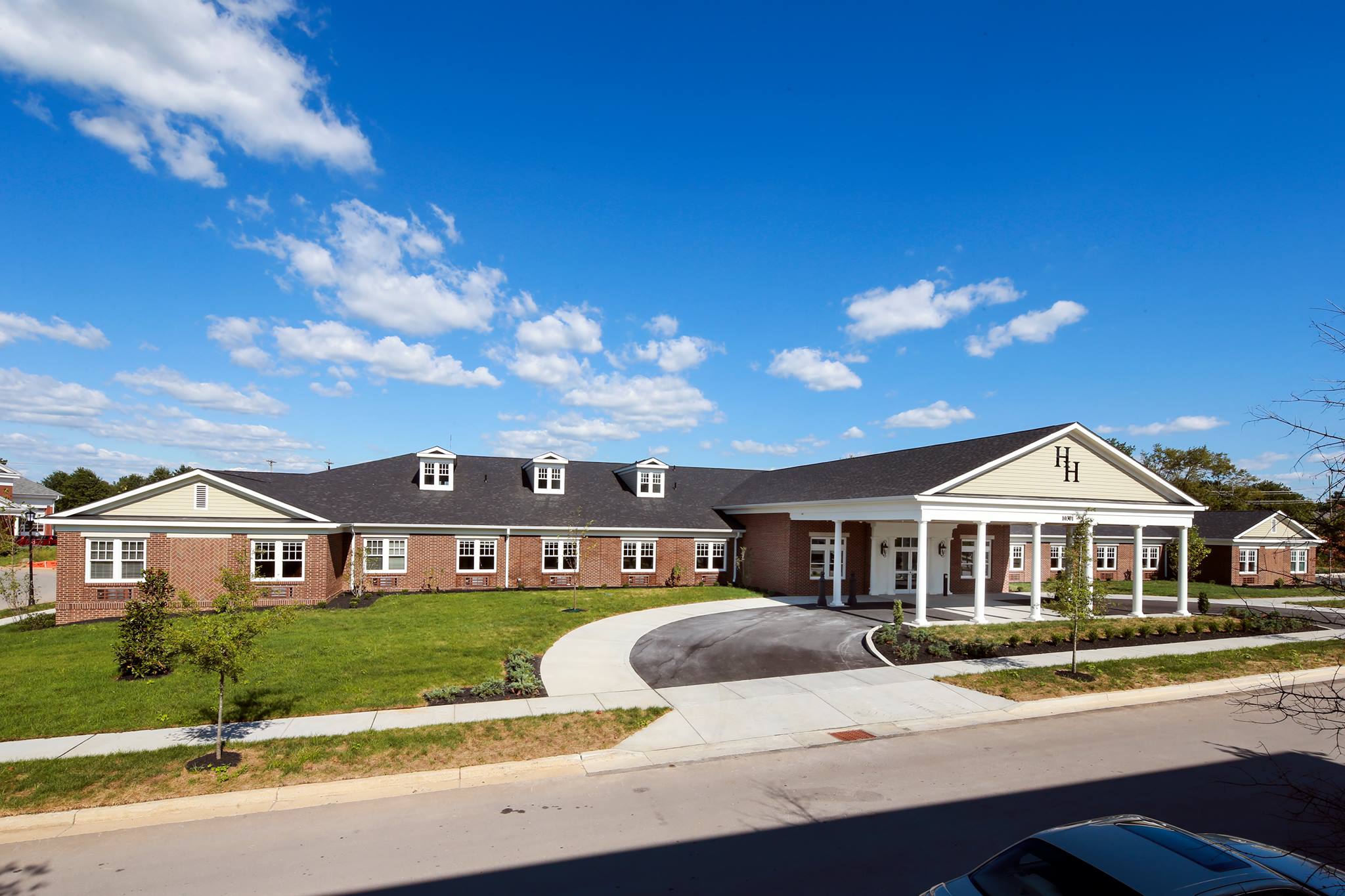 Exterior view of Hallmark House Memory Care