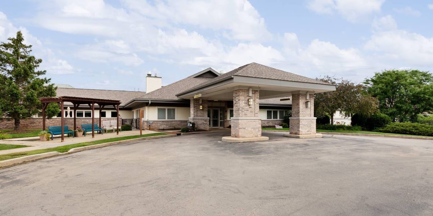 Front entrance of St. Mary's Care Center