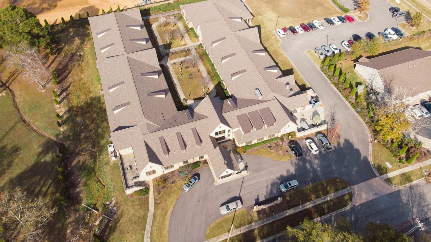 Aerial view of Westminster of Cullman facility