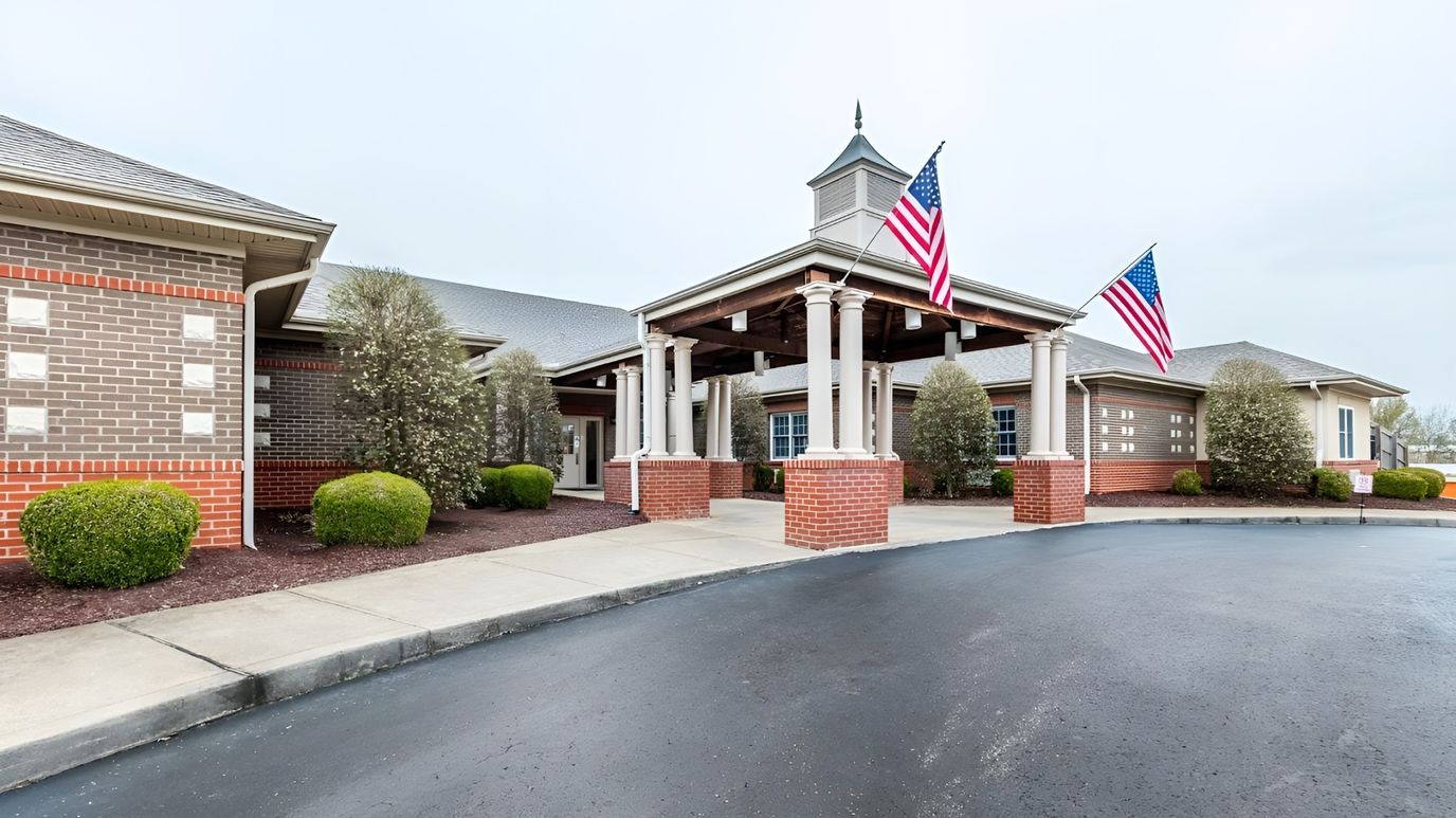 Exterior view of Wellington Manor Jackson entrance