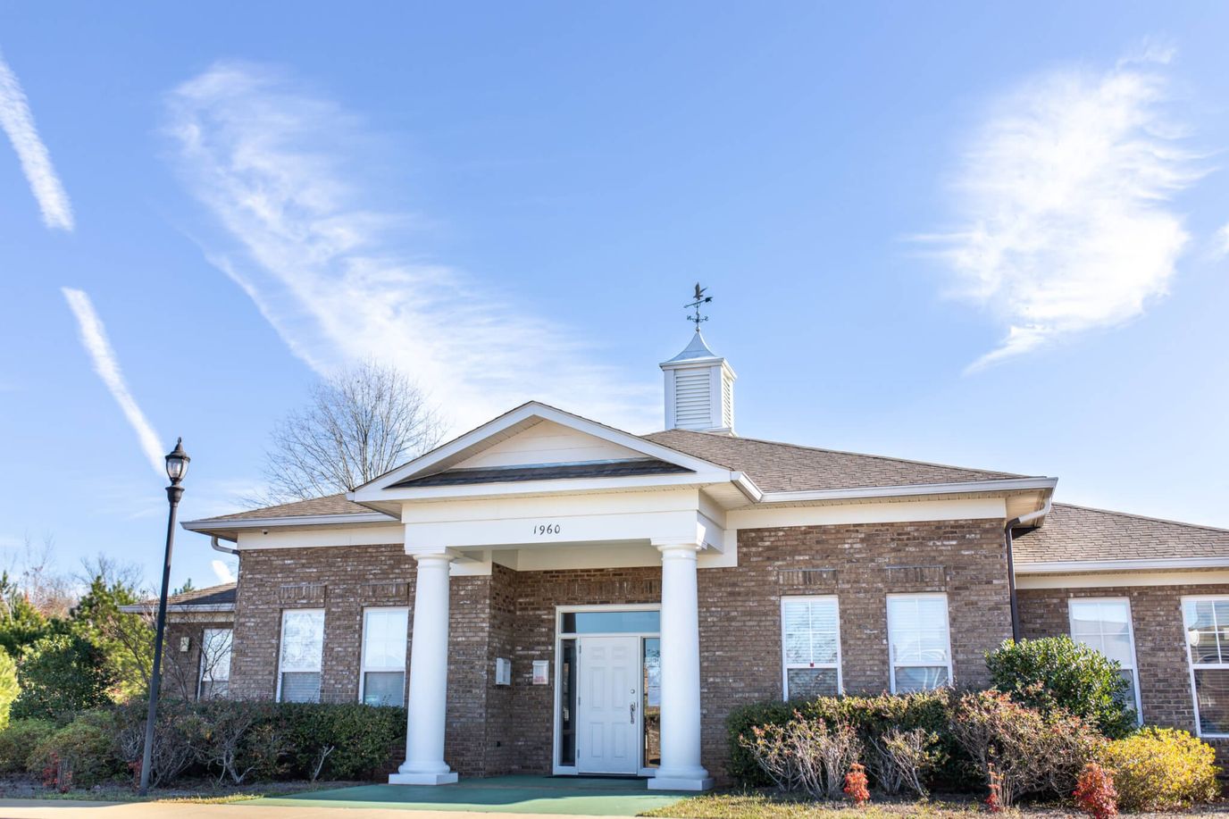 Exterior view of Solstice Apartments building