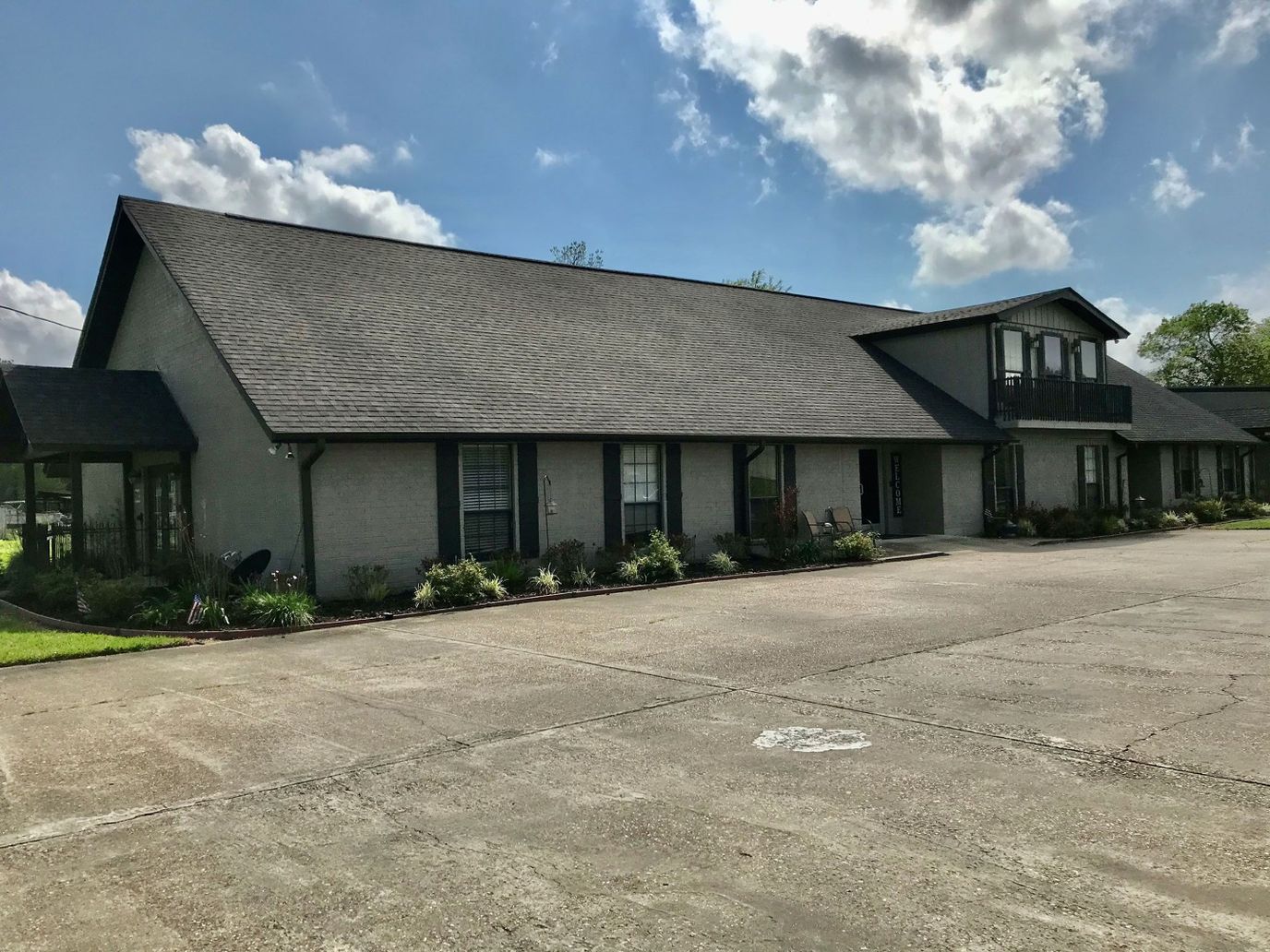 Exterior view of the Golden Years Assisted Living building