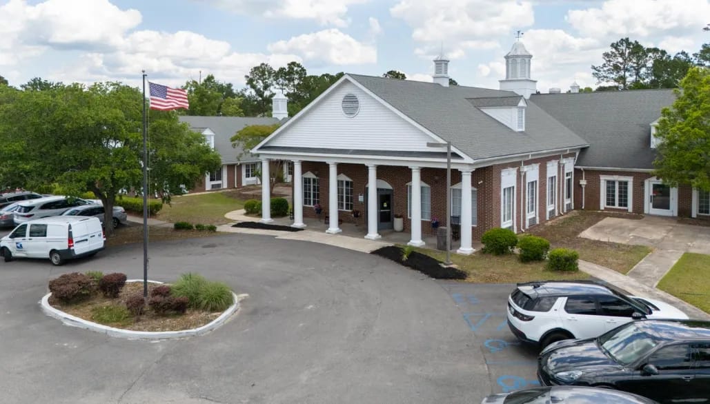 Exterior view of The Reserve Healthcare and Rehabilitation facility