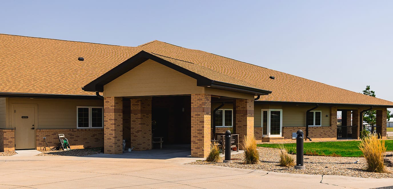 Exterior view of Cheyenne County Village building