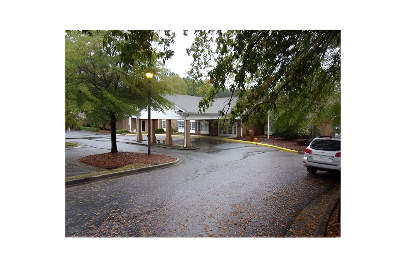 Entrance view of Fayetteville Center for Nursing and Healing