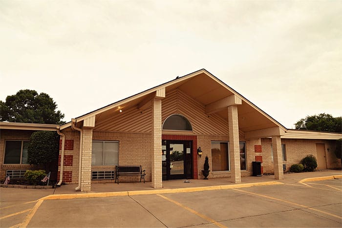 Exterior view of a nursing and rehab facility