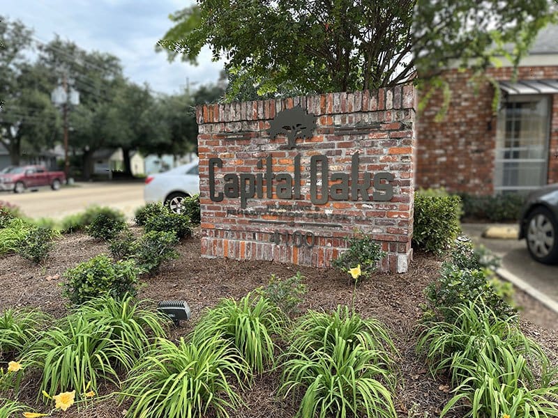 Signage for Capital Oaks assisted living facility