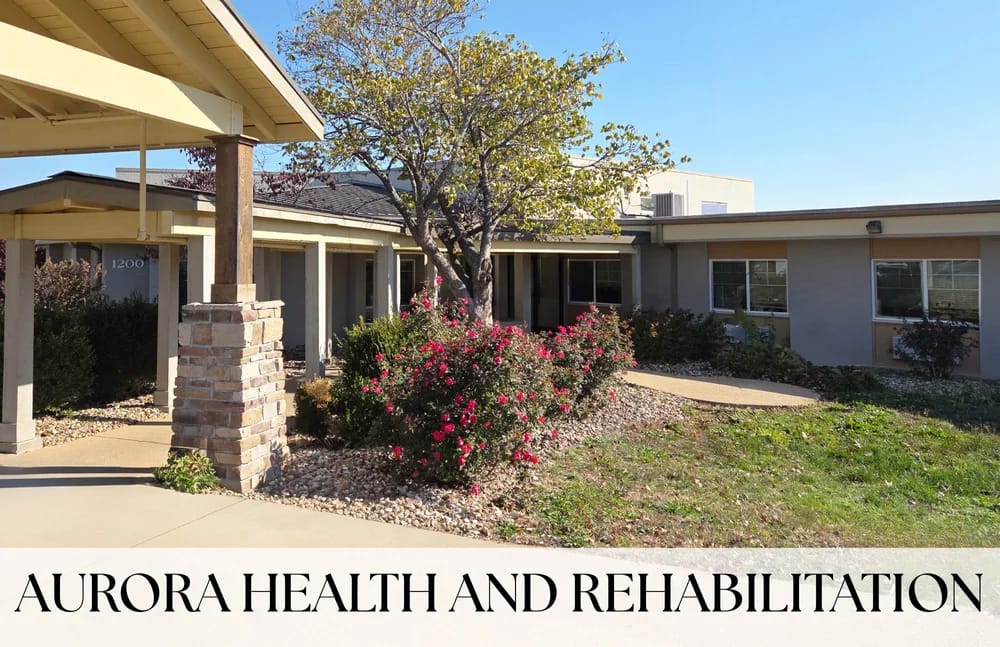 Exterior view of a senior rehabilitation facility