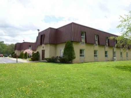 Exterior view of a senior living facility