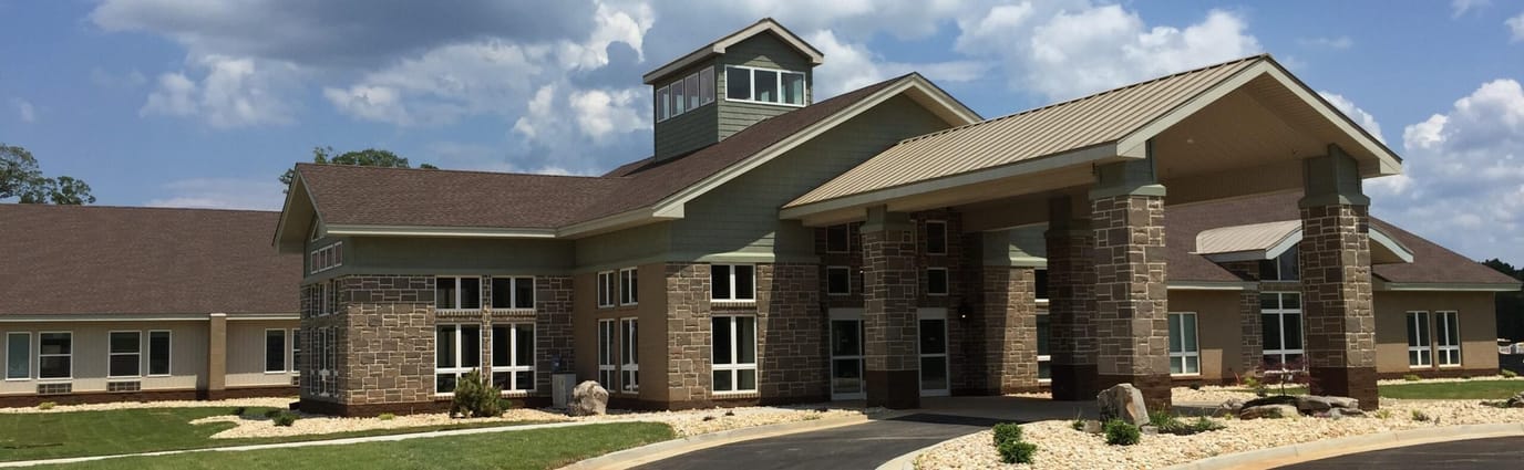 Front exterior view of a senior living facility