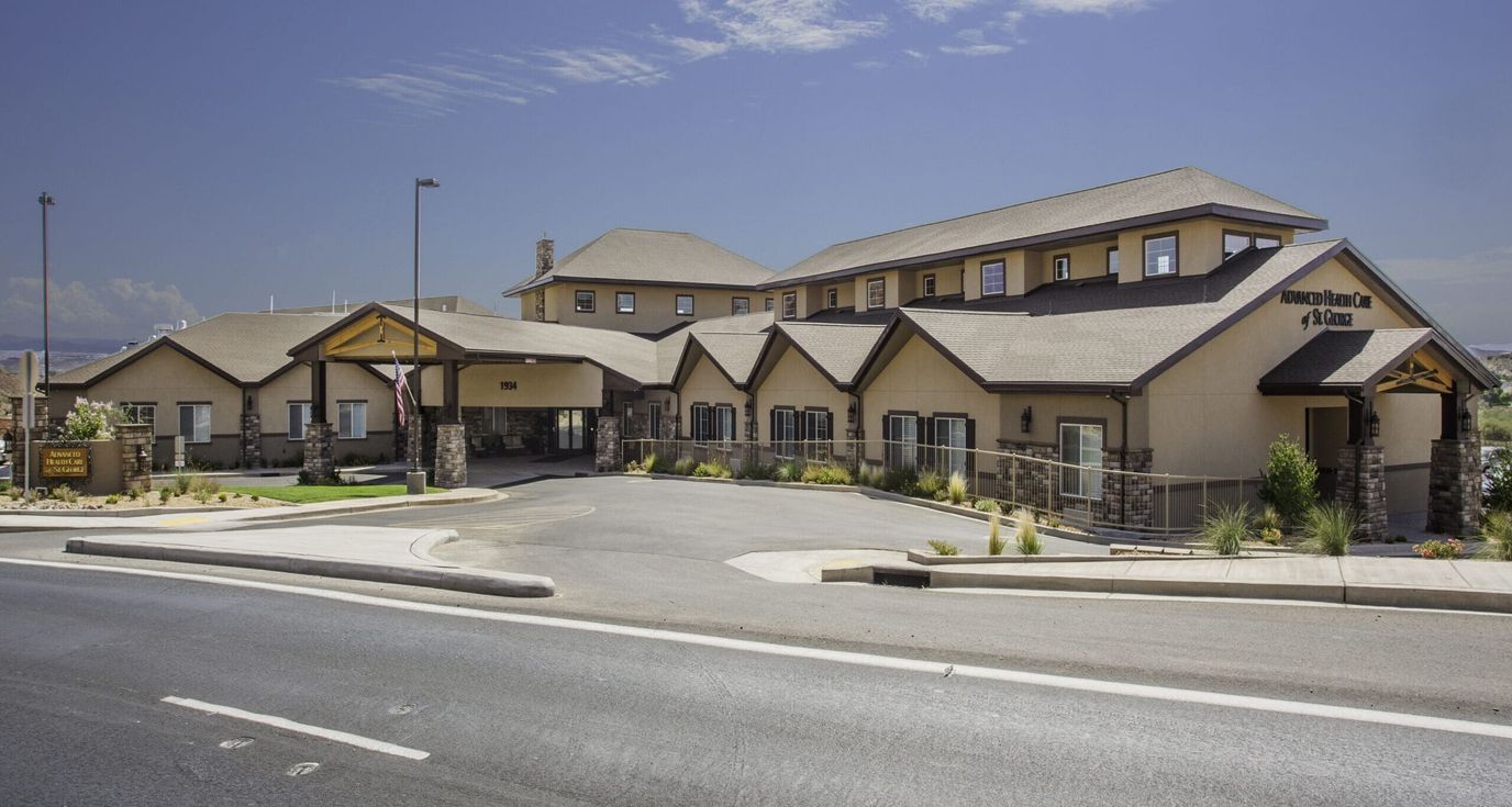 Exterior view of Advanced Health Care facility